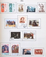 O Szovjetunió 1965-1979 Majdnem Teljes Pecsételt Gyűjtemény Blokkokkal, Kisívekkel Házi Készítésű Albumban - Autres & Non Classés