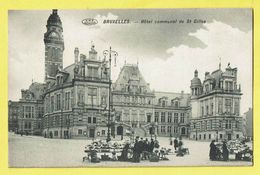 * Sint Gillis - Saint Gilles (Brussel - Bruxelles - Brussels) * (V.P.F.) Hotel Communal De Saint Gilles, Marchands, Rare - St-Gilles - St-Gillis
