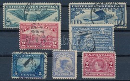O USA 1901-1941 13 Db Bélyeg 2 Stecklapon (Mi EUR 70,6) - Other & Unclassified