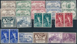 ** 1949 75 éves Az UPU 5 Klf Sor (1 Sor Párokban) - Altri & Non Classificati