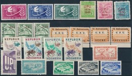 ** 1949 75 éves Az UPU  6 Klf Sor - Altri & Non Classificati