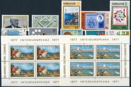 ** Europa Motívum 1977 3 Db Klf Sor + 2 Blokk + 5  Db önálló érték - Otros & Sin Clasificación