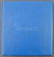 Lindner Gyűrűs Kék Borító, Benne Előnyomott, Falcmentes Német Lapok 1993, 1995, 1998-1999 - Other & Unclassified