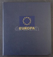 Europa CEPT Falcmentes Előnyomott Lindner Album Csavaros Borítóval 1975-1980 - Altri & Non Classificati