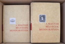 Magyar Bélyegek Monográfiája 1-6. Kötet Komplett, Jó állapotban. Dobozban - Other & Unclassified