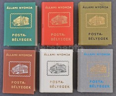 Állami Nyomda Postabélyegek 6 Különféle Minikönyv I-VI. Kötetek - Altri & Non Classificati
