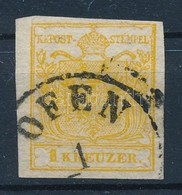 O 1850 1kr HP ,,OFEN' - Sonstige & Ohne Zuordnung