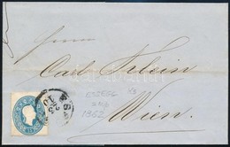 1862 15kr Levélen 'ESS(EGG)' - Wien - Sonstige & Ohne Zuordnung