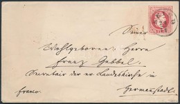 1867 5kr Díjjegyes Boríték / PS-cover 'KEISD' - SCHAESSBURG' - 'NAGY SZEBEN'. Signed: Puschmann - Other & Unclassified