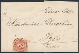 1869 5kr Levélen / On Cover 'GÁLSZÉCS' - 'KASSA' - 'IGLÓ' - Altri & Non Classificati