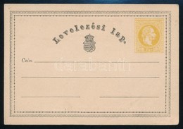 1869 Használatlan Díjjegyes Levelezési Lap - Otros & Sin Clasificación