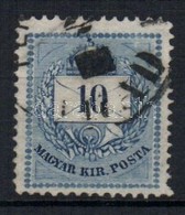 O 1874 10kr '(PÉNZUTALVÁNY) ARAD' Kivésett évszám A Bélyegzésben - Altri & Non Classificati