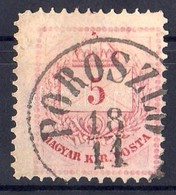O 1881 5kr 'POROSZLÓ' - Other & Unclassified