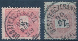 O 1889 5kr, 15kr 2 Féle 'BESZTERCZEBÁNYA' - Altri & Non Classificati