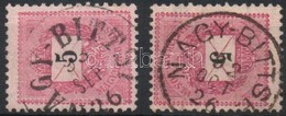 O 1889 2 X 5kr 2 Féle 'NAGY - BITTSE' - Other & Unclassified