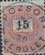 O 1889 15kr 'POZSONY V. KERÜLET' - Sonstige & Ohne Zuordnung