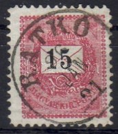 O 1889 15kr 'RATKÓ' - Other & Unclassified