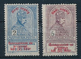 O 1914 Hadi Segély 2K, 5K (9.400) - Other & Unclassified