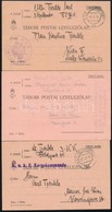 1915 3 Db Tábori Posta Levelezőlap - Altri & Non Classificati
