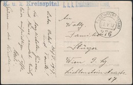 1917 Lovas Katona Fényképe Tábori Postán Küldve / Field Postcard 'K.u.k. Kreisspital' + 'K.u.k. Kreiskommando Kowel' + ' - Autres & Non Classés