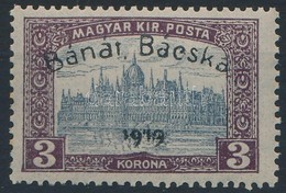 ** Bánát-Bácska 1919 Parlament 3K Garancia Nélkül (**20.000) - Autres & Non Classés