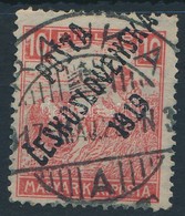 O Posta Ceskoslovenska 1919 Fehérszámú Arató 10f Garancia Nélkül (**100.000) - Sonstige & Ohne Zuordnung