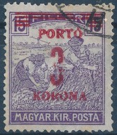 O 1921 Kisegítő Portó 3 K Hiányos értékszám - Otros & Sin Clasificación