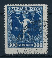 O 1923 Jótékonyság 300K 11 1/2  Fogazás (6.000) - Andere & Zonder Classificatie