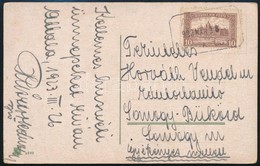 1923 Képeslap ATTALA Postaügynökségi Bélyegzéssel - Other & Unclassified