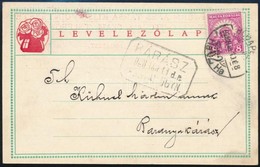 1928 Levelezőlap KÁRÁSZ Postaügynökségi Bélyegzéssel - Other & Unclassified