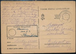 1944 Tábori Posta Levelezőlap, Az Attila Nyomda Kiadása - Other & Unclassified