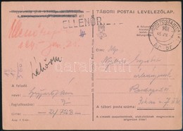 1945 Tábori Posta Levelezőlap 'TP Br.' - Otros & Sin Clasificación