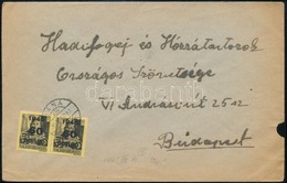 1945 (5. Díjszabás) Távolsági Levél Kisegítő 2 X 60P/18f Bérmentesítéssel - Other & Unclassified