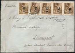 1946 (7. Díjszabás) Távolsági Levél Betűs 5 X TI. I./10f Bérmentesítéssel - Other & Unclassified