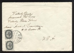 1946 (15. Díjszabás) Levél Az USA-ba 10x 4 MillióP Bérmentesítéssel / Cover To The USA With 10 X 4 Million P Franking - Other & Unclassified