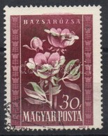 O 1950 Virág 30f, Látványos Színeltolódás - Sonstige & Ohne Zuordnung
