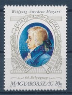 ** 1991 Mozart 20Ft Elcsúszott Középrésszel (30.000) - Autres & Non Classés