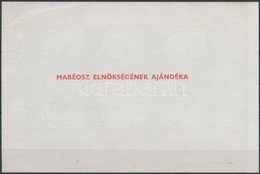 (*) 1990/ KA1 Corvinia Emlékív ,,MABÉOSZ Elnökségének Ajándéka' Piros Felirattal  (10.000) - Sonstige & Ohne Zuordnung