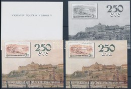 ** 1999/ 32, K32, F32, A32 Budai Királyi Palota  Emlékív-garnitúra Azonos Sorszámmal (20.000) - Other & Unclassified
