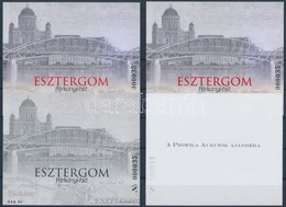 ** 2000/ 13, K13, F13, A13  Esztergom - Párkányi Híd  Emlékív-garnitúra Azonos Sorszámmal (20.000) - Altri & Non Classificati