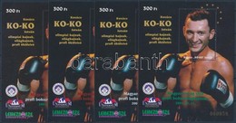 ** 2001/ 10a, B, C, D Ko-Ko Kovács István 4 Db Emlékív  (18.000) - Altri & Non Classificati