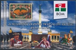 ** 2007 A Budapesti Olimpiai Mozgalom 100 éve 1920-220 3 Db-os Emlékív Garnitúra (12.500) - Altri & Non Classificati