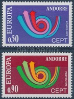 ** 1973 Europa CEPT Sor Mi 247-248 - Otros & Sin Clasificación