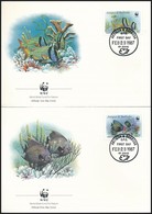 1987 WWF: Halak Sor 4 Db FDC-n Mi 1010-1013 - Autres & Non Classés