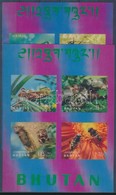 ** 1969 Rovarok Háromdimenziós Blokksor Mi 21-22 - Other & Unclassified