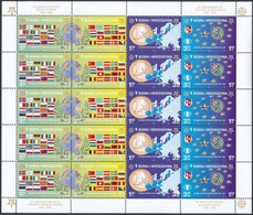 ** 2005 50 éves Az Europa CEPT Bélyeg Kisív Mi 419 A-422 A - Autres & Non Classés