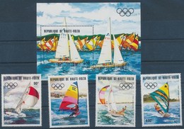 ** 1983 Olimpia Sor Mi 909-912 + Blokk Mi 69 - Andere & Zonder Classificatie