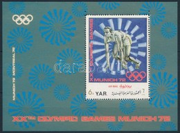 ** 1971 Müncheni Nyári Olimpia Kisív Mi 1463-1469 + Blokk Mi 175 - Otros & Sin Clasificación