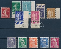 ** 1937-1951 Mi 363-369 + 901-905 (Mi EUR 37,-) - Autres & Non Classés