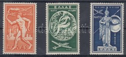 ** 1954 5 éves A NATO Sor Mi 615-617 - Autres & Non Classés